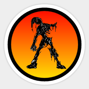 Undead Dude Sticker